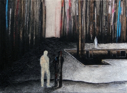 2017-Yarın-Anne-Gelecek-2-Tuval-Üzerine-Karışık-Teknik-25x35-cm