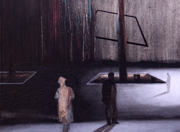 2018-Kortizon-Tuval-Üzerine-Karışık-Teknik-50x60-cm