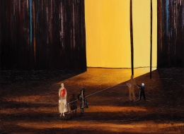 2019-Sarı-Alan-Tuval-Üzerine-Karışık-Teknik-90x110-cm