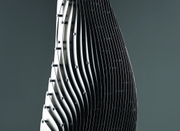 bilge - wise - 113x55x27cm - krom chrome - 2012 b