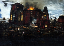 15-Mixed Media on Canvas, 2010, 35x50 cm.,