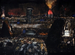 16-Mixed Media on Canvas, 2010, 35x50 cm.,