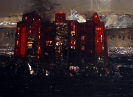 19-Mixed Media on Canvas, 2010, 120x150 cm.