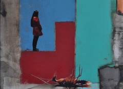 bocek-50x50cm-tuval-uzerine-karisik-teknik2011