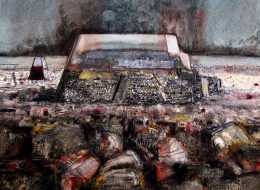 10-Pastel on Paper%2c 50x50 cm. 2012.%2c