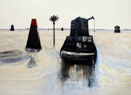 2- White World%2c 115x150 cm. Mixed Media on Cnavas%2c 2016