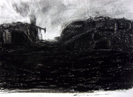 29-Paper on Charcoal Pen%2c 2009