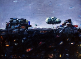 35-Mixed Media on Canvas%2c 2007%2c 150x200 cm..