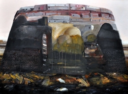 9-Oil on Canvas%2c 70x100 cm. 2011.